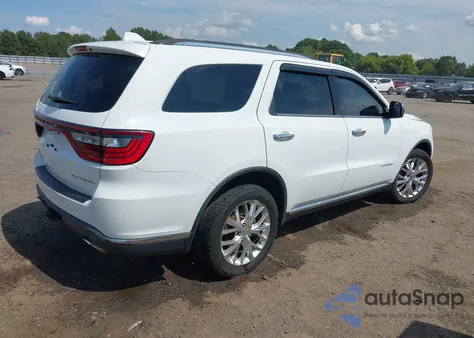 2015 Dodge Durango Citadel from USA, damaged, VIN 1C4SDJET5FC746084